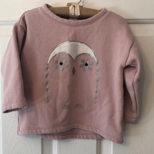 Gap owl sweatshirt